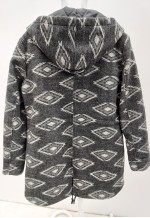 Grey Vintage Aztec Levis Coat