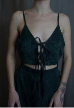 Green and black print set