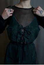 Green and black print set