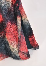 Vintage 90s maxi lace dress