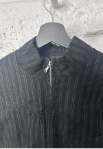 Y2K Striped Edgy Stylish Zip Jacket - Large