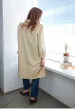 Vintage Beige Trench Coat