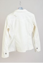 Vintage 00s corduroy blazer jacket in white