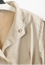 Vintage 80s maxi coat in beige