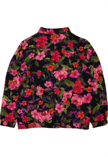 Susan Graver 90's Zip Up Windbreaker XXLarge (2XL) Black