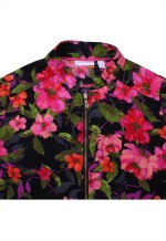 Susan Graver 90's Zip Up Windbreaker XXLarge (2XL) Black